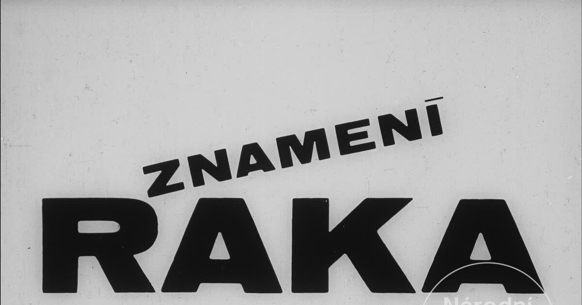 Znamení Raka - Národní filmový archiv
